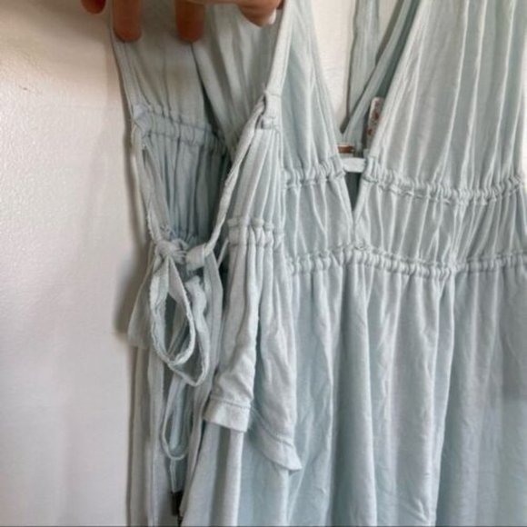 𝅺free People Women's Aries Tank Mineral Sea (X-Small) - Picture 6 of 7